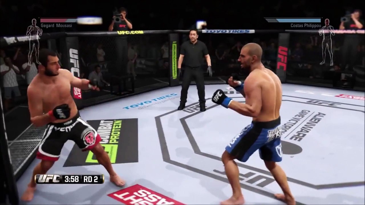 ᴴᴰ Gegard Mousasi vs. Costas Philippou Knockout _ EA SPORTS™ UFC® (1080p)