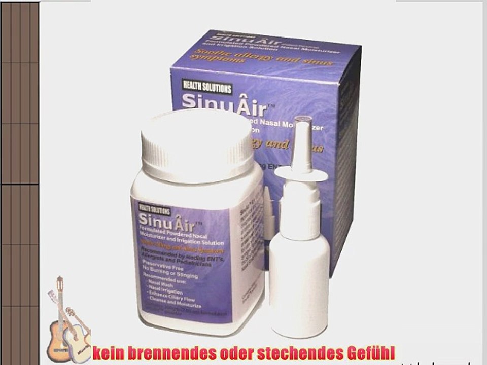 SinuAir Spray zur Befeuchtung der Nasenschleimhaut und Sp?lung der Nase