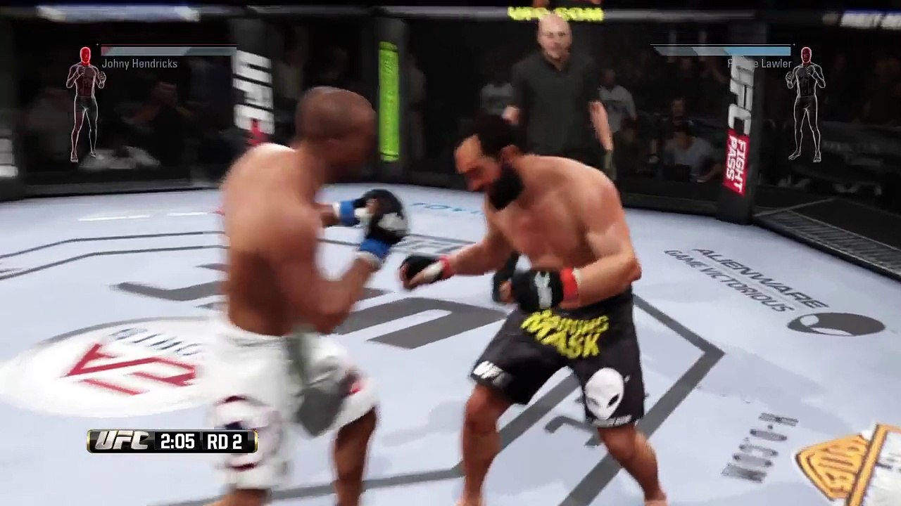 ᴴᴰ Johny Hendricks vs. Robbie Lawler Knockout _ EA SPORTS™ UFC® (720p)