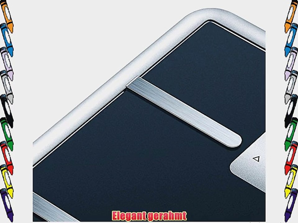 Beurer BG 40 Glas-Diagnosewaage schwarz