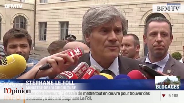 TextO’ : Stéphane Le Foll : J'ai pris un peu de temps, je m'en excuse