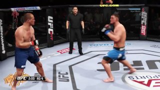 ᴴᴰ Junior Dos Santos vs. Stipe Miocic Knockout _ EA SPORTS™ UFC® (720p)