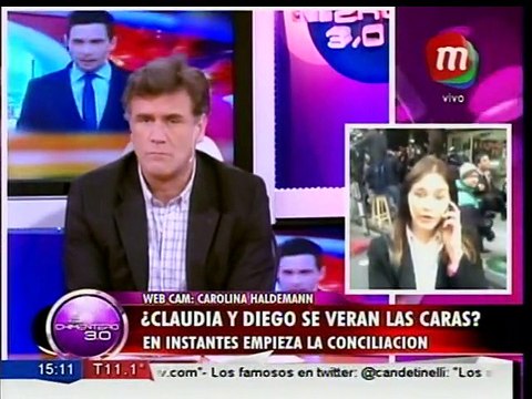 ¿Claudia y Diego se verán las caras?