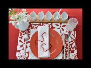 فن تزيين المائدة - 3 رمضان 2013