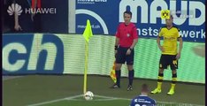 Gonzalo Castro fantastic Volley Shot | Luzern 0-2 Dortmund 2015 HD