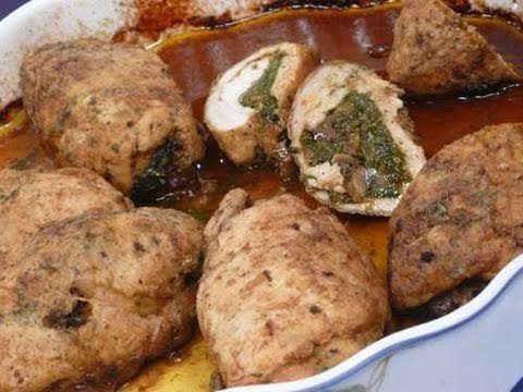 فيليه دجاج محشي - مطبخ منال العالم