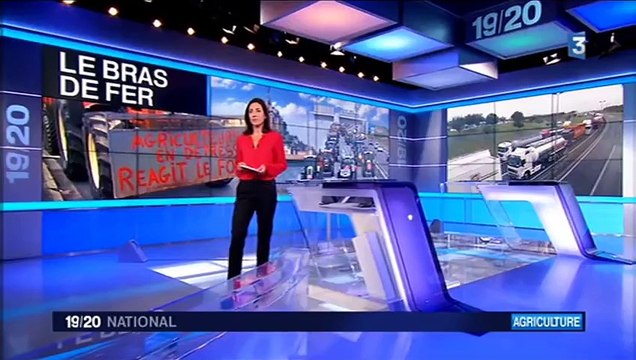 Crise des éleveurs : Stéphane Le Foll s'est rendu à Caen