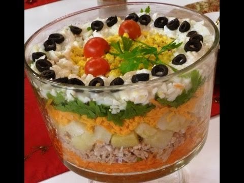 سلطة البيض والتونة - مطبخ منال العالم