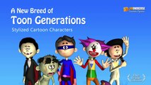 Toon Generations - Stylized 3D Cartoon Characters