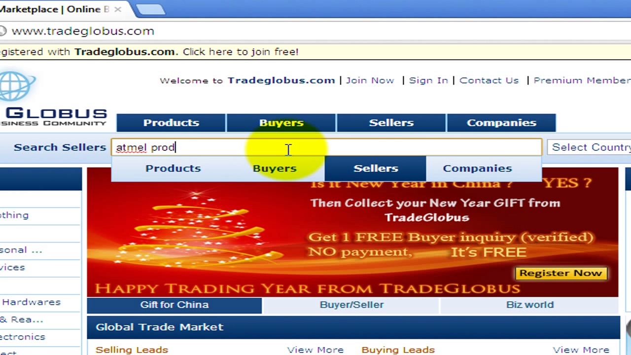 TradeGlobus.com- International B2B Website to Trade Online