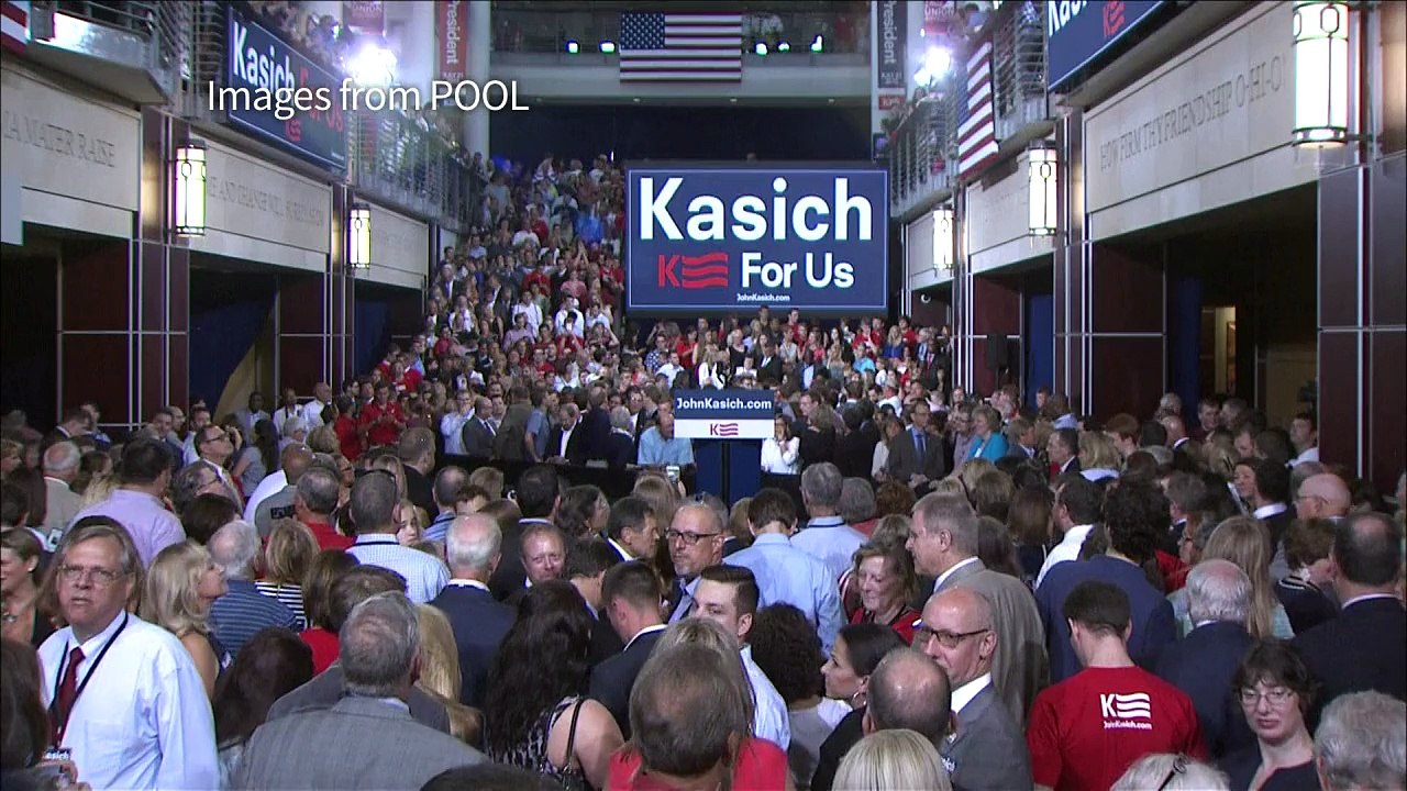 Ohio Governor John Kasich enters White House race