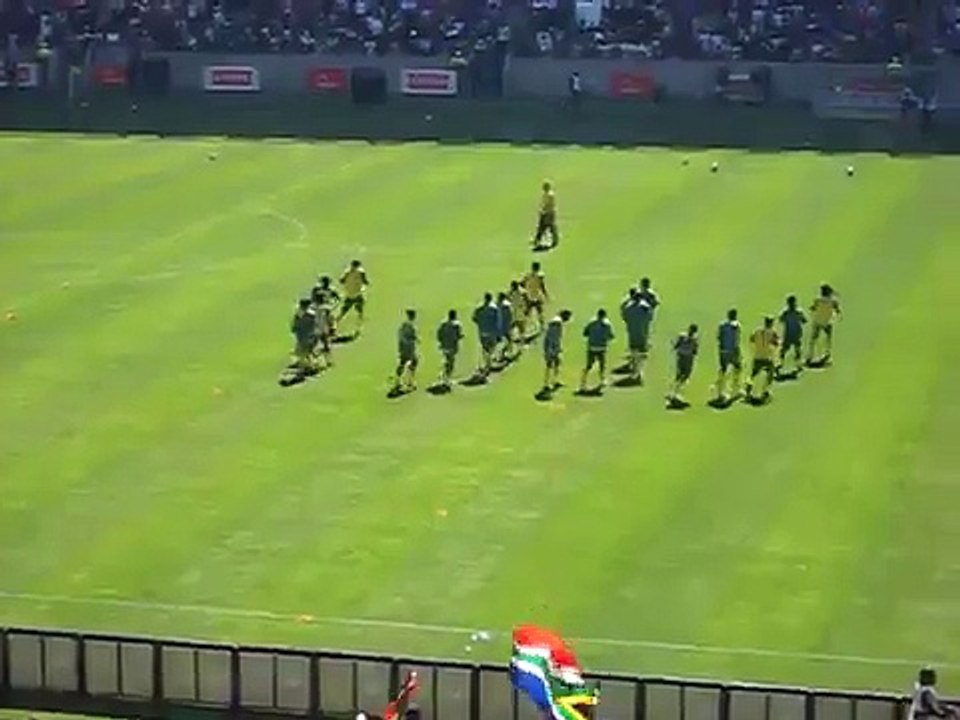 Bafana Bafana warm up