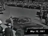 President John F. Kennedy arriving to Parliament Hill, Ottawa, Canada, May 16, 1961