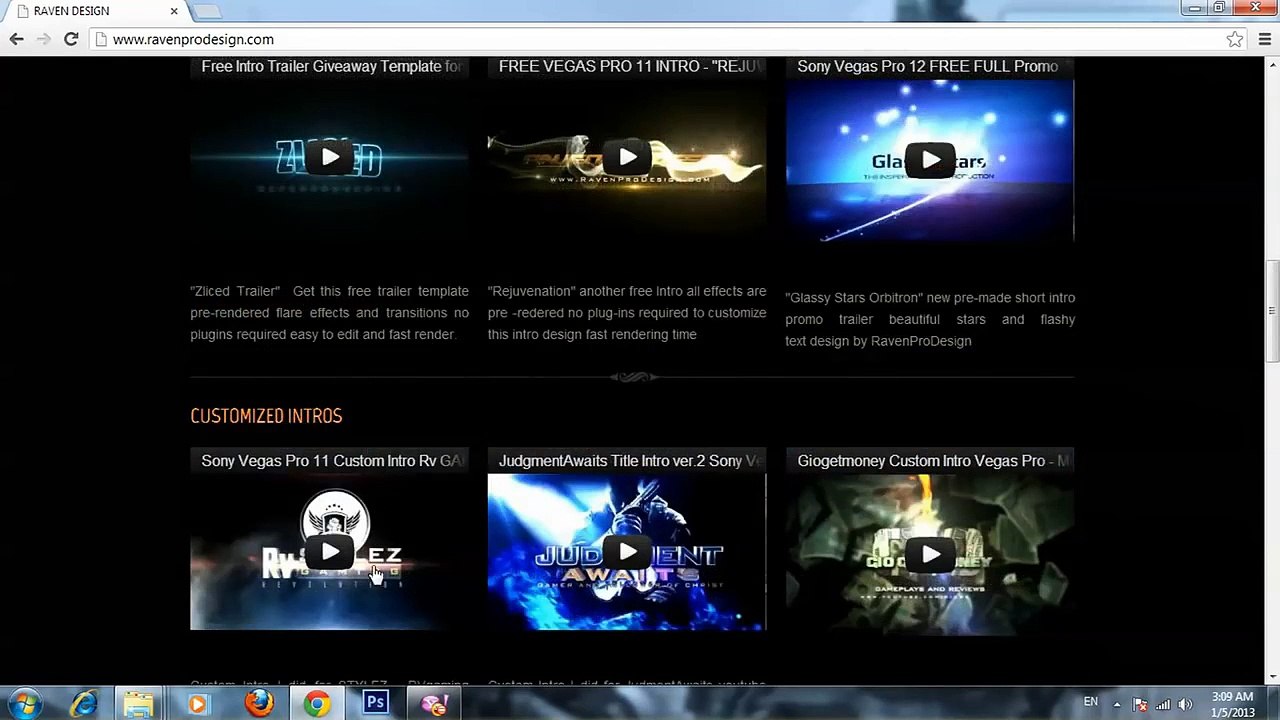 اسهل طريقة لعمل انترو(مقدمة) .. سوني فيغاس