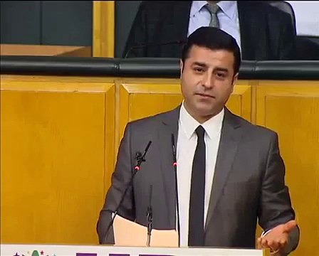 HDP Eş Genel Başkanı Selahattin Demirtaş : Tutturmuş Ben başkan olacağım Olamayacaksın!