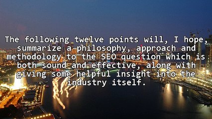 12 Things You Really Should Know About SEO
