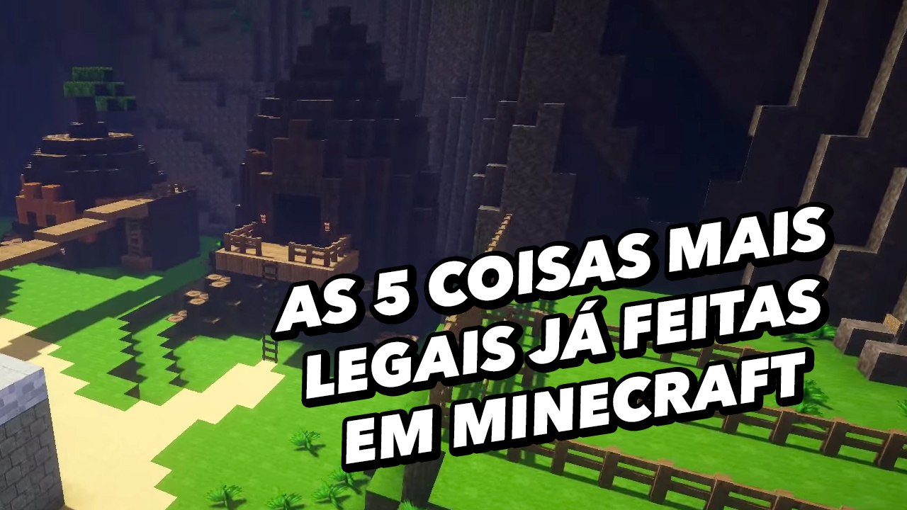 As 5 coisas mais legais já feitas em Minecraft - Baixaki Jogos