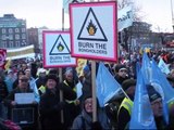 27/11/2010 Dublin Protest. March against cuts/ government/ IMF/ EU Bailout. 100,000  attended