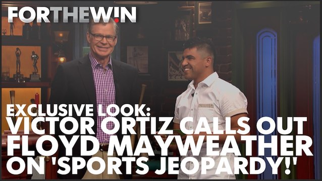 Victor Ortiz calls out Floyd Mayweather for a rematch on 'Sports Jeopardy!'