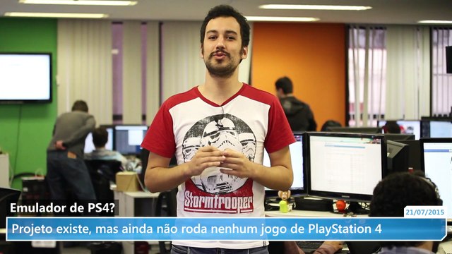 Já existe um emulador de PlayStation 4, mas ele ainda não roda nenhum jogo