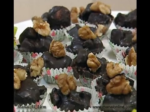 حلو المارشمالو بالشوكولاتة - مطبخ منال العالم