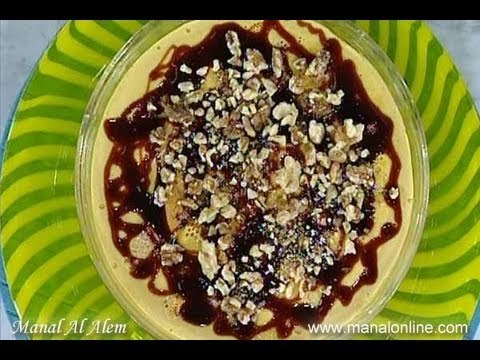 حلو الكريم كراميل - مطبخ منال العالم