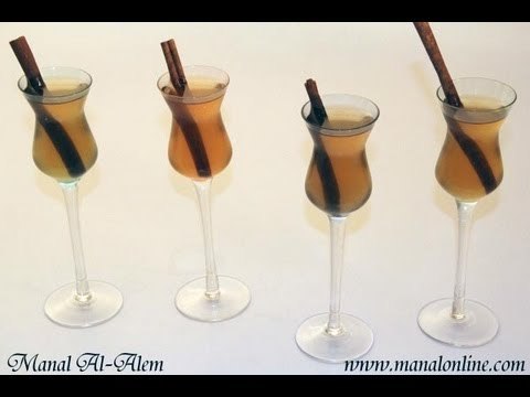 مشروب الزنجبيل مع القرفة - مطبخ منال العالم