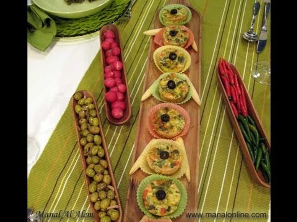 كب كيك مالح - مطبخ منال العالم