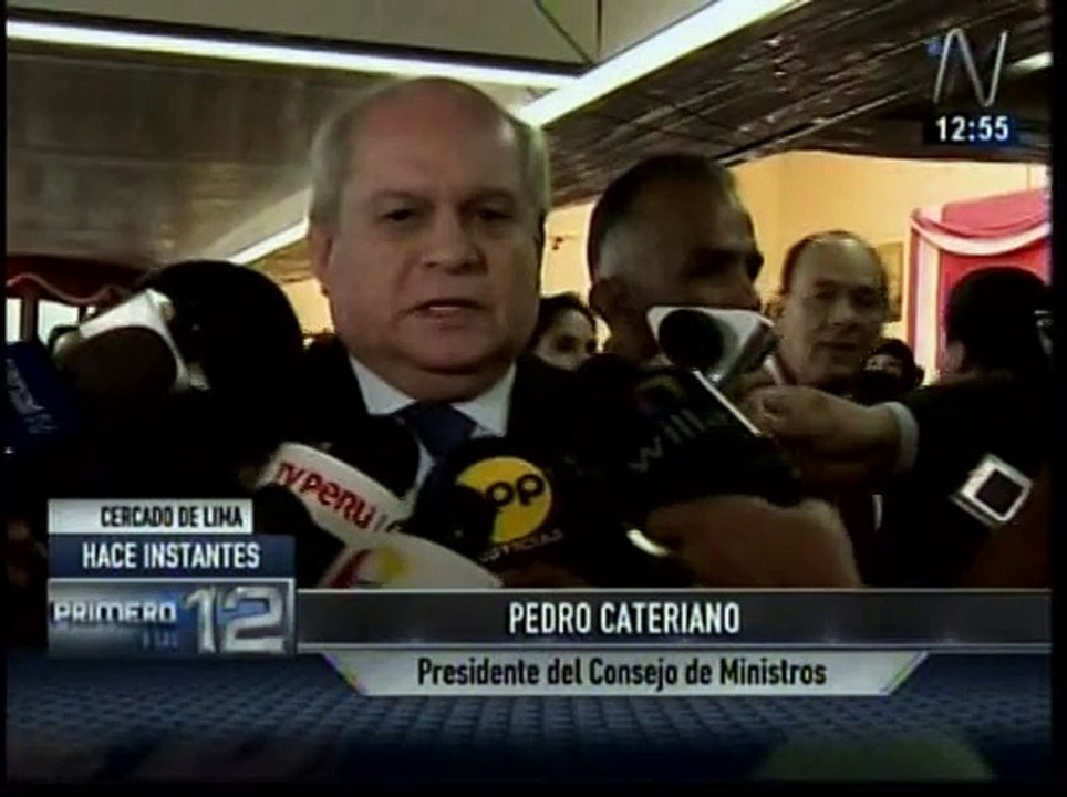Pedro Cateriano niega campaña del gobierno contra Keiko Fujimori