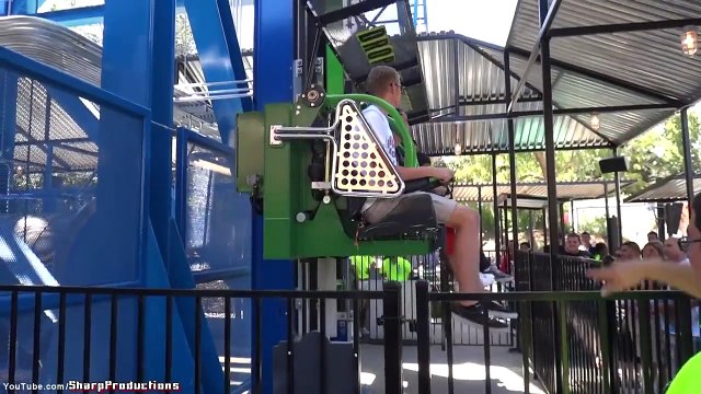 Lex Luthor: Drop of Doom (On-Ride) Six Flags Magic Mountain