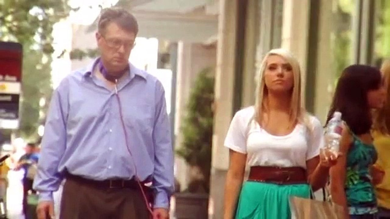The man on a leash