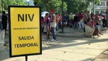 Cuba : longue file d'attente devant l'ambassade américaine pour l'obtention d'un visa