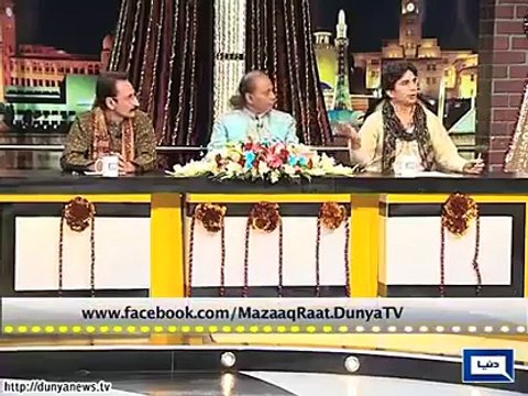 Mazaq Raat - Dunya News – Mazaaq Raat - 21-July-2015 - Part 3/5