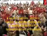 Chávez insulta nuevamente a Uribe