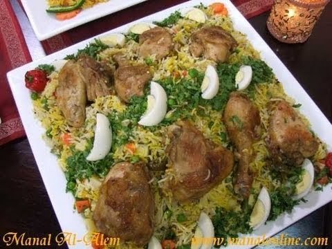 برياني الدجاج بالفرن - مطبخ منال العالم