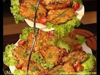 بان كيك البطاطس بالمشروم - منال العالم