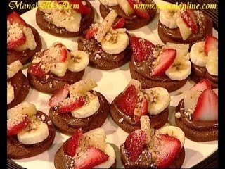 بسكويت بكريمة الشوكولاتة - منال العالم