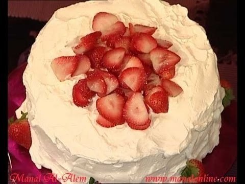 تورتة الفراولة - منال العالم
