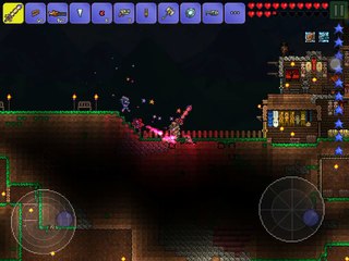 PLAYING TERRARIA! Underworld, Werewolf stuff, Herriet the werewolf!