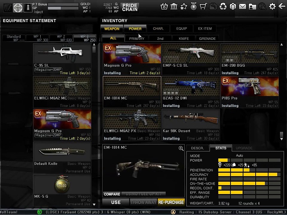 Wolfteam account for sell