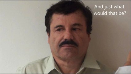 El Chapo is for Donald Trump for president?