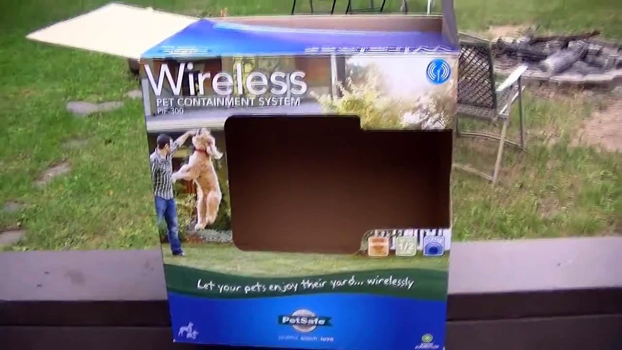 testing out an invisible dog fence with a shock collar in HD