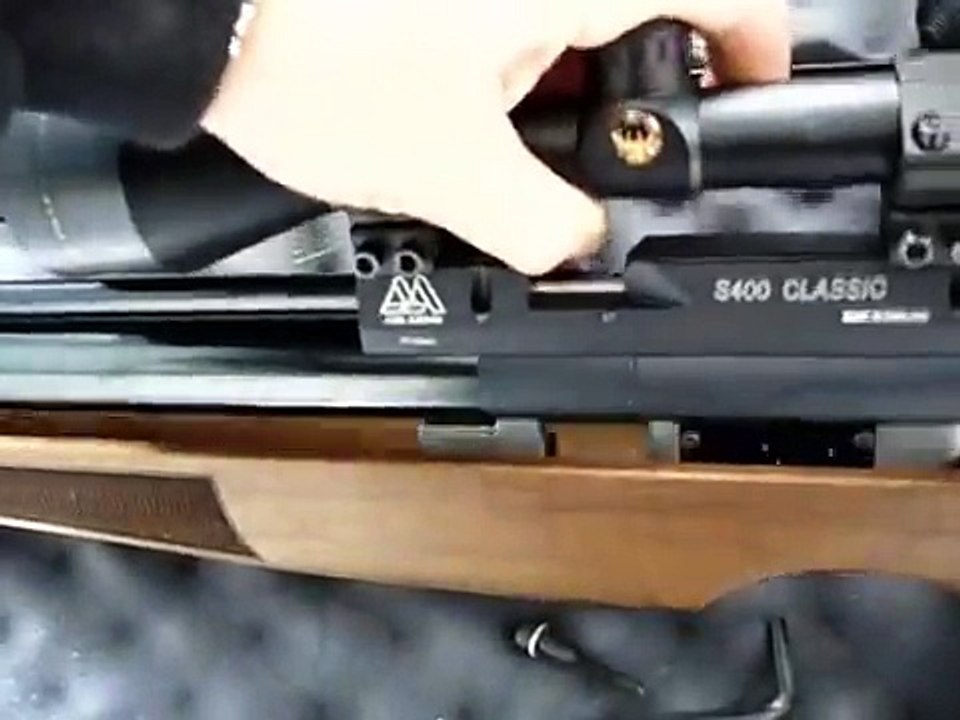 HOW TO FIT BIPOD TO AN AAS400 (AIR ARMS S400) (UKAIRGUN.COM / COMMING SOON)