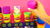 Play Doh Hello Kitty Mystery Minis My Little Pony Fashems DC Superhero Surprise Eggs Blind Box