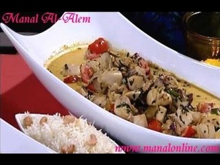 يخني الدجاج بالكاري - منال العالم