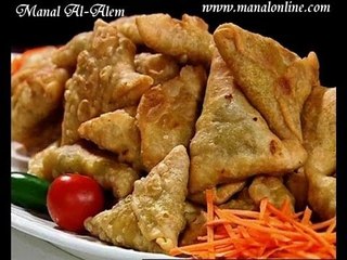 سمبوسك بالخضروات - منال العالم