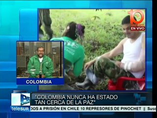 Medina: FARC han dado muestra de su voluntad para avanzar hacia la paz