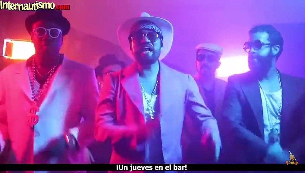 Un jueves en el bar, Parodia Uptown Funk Bruno mars