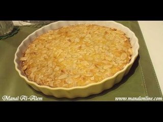 بسبوسة بالخبز   منال العالم