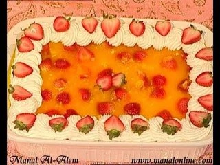 حلو التشيز كيك البارد - منال العالم